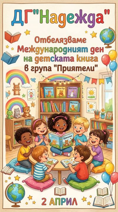 Маратон на четенето 2026 - ДГ Надежда - Плевен