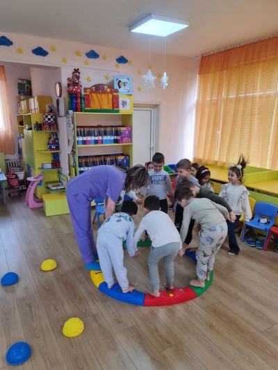 Здравен проект "Профилактика на плоскостъпието в детската градина" - ДГ Надежда - Плевен